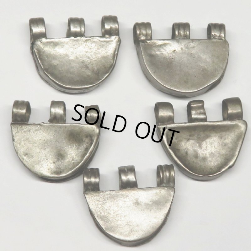 エチオピア銀パーツ　5個セット