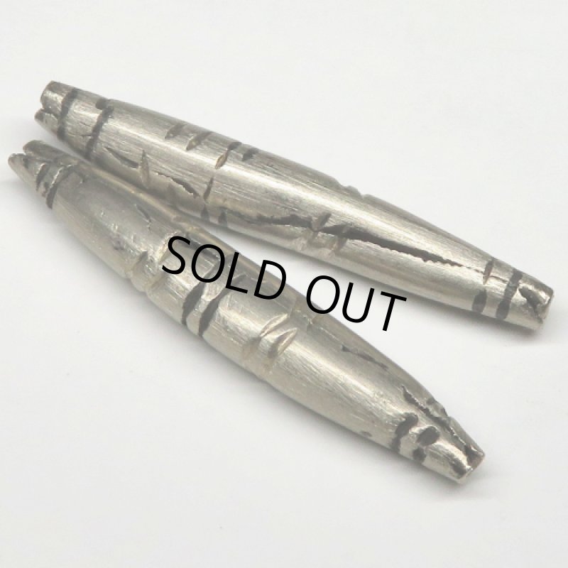 トゥアレグ族シルバーロング　2個セット