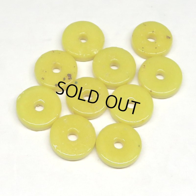 ボヘミアンディスク　黄小10個セット（複数在庫あり）