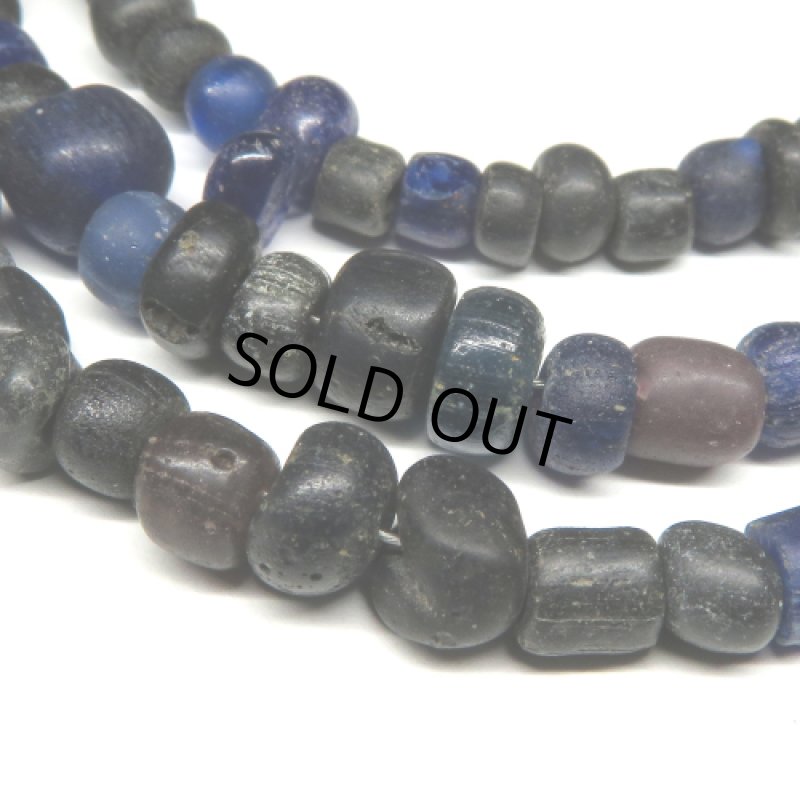 黒インドパシフィックビーズMix連