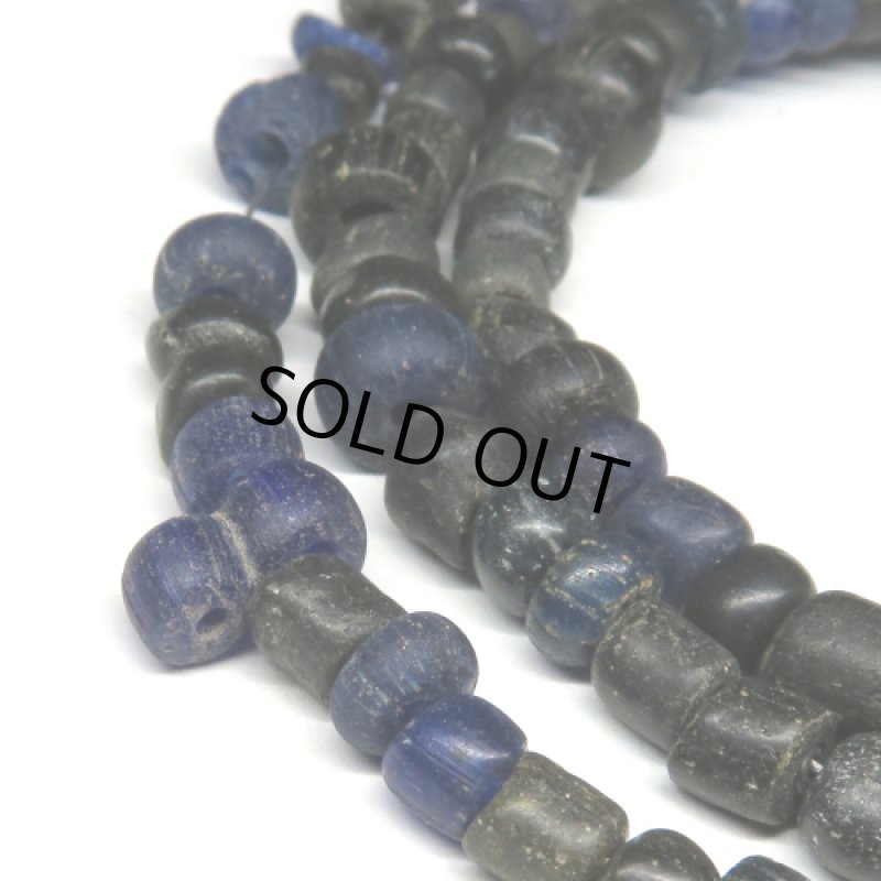 黒インドパシフィックビーズMix連