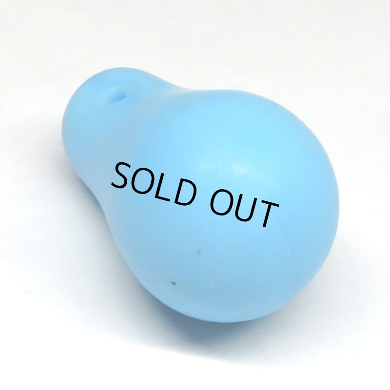 ウェディングビーズ　ミルキーブルー