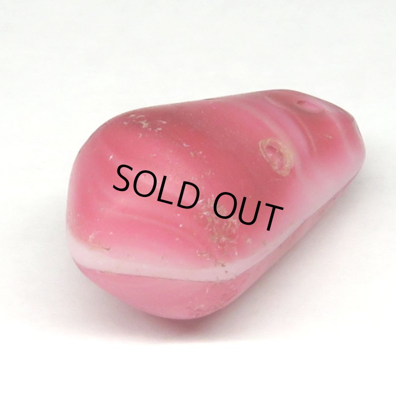 ウェディングビーズ　ピンク+白