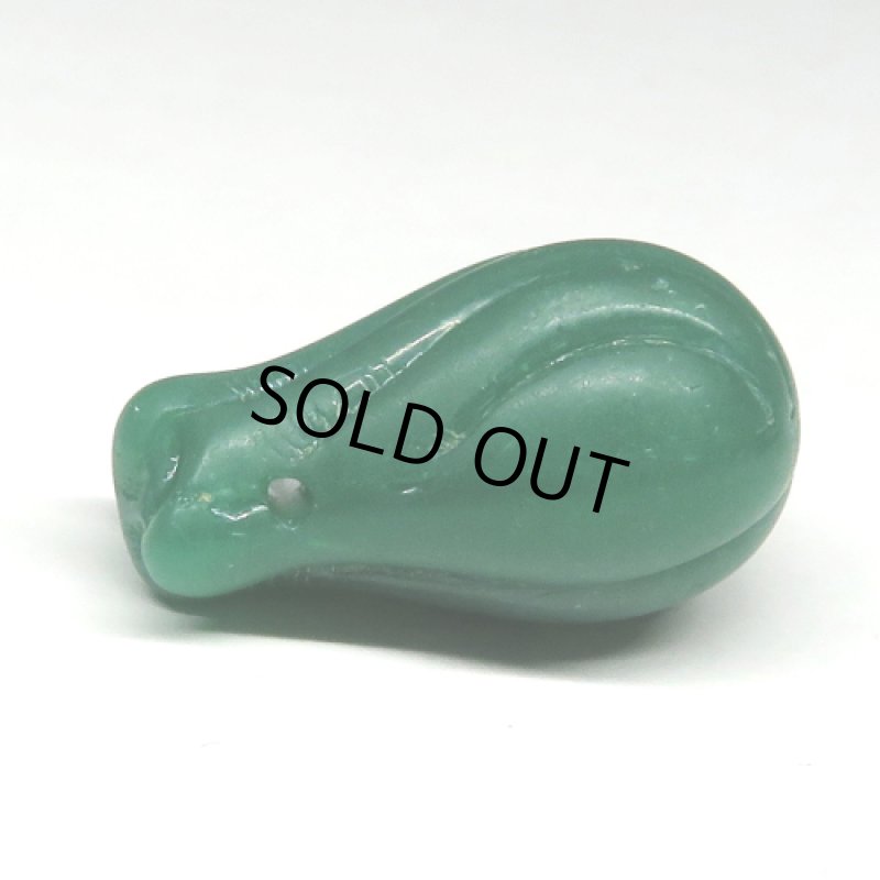 ウェディングビーズ　緑