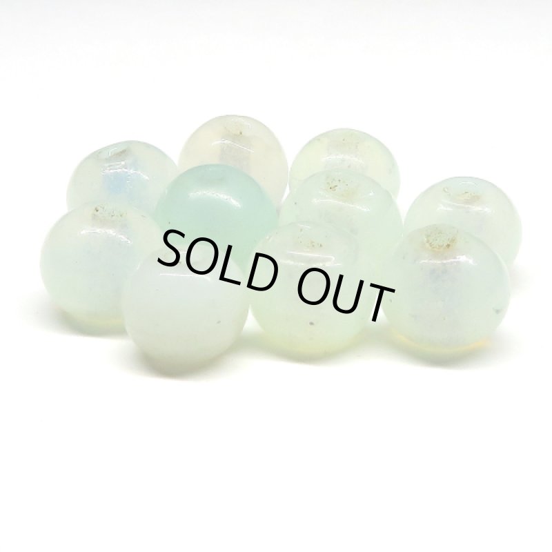 ナガ族乳白玉　10個セット（複数在庫あり）