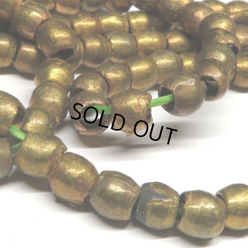 エチオピア真鍮ビーズ 10cm(複数在庫あり)