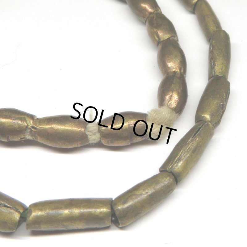 エチオピア真鍮ビーズ　短連セット