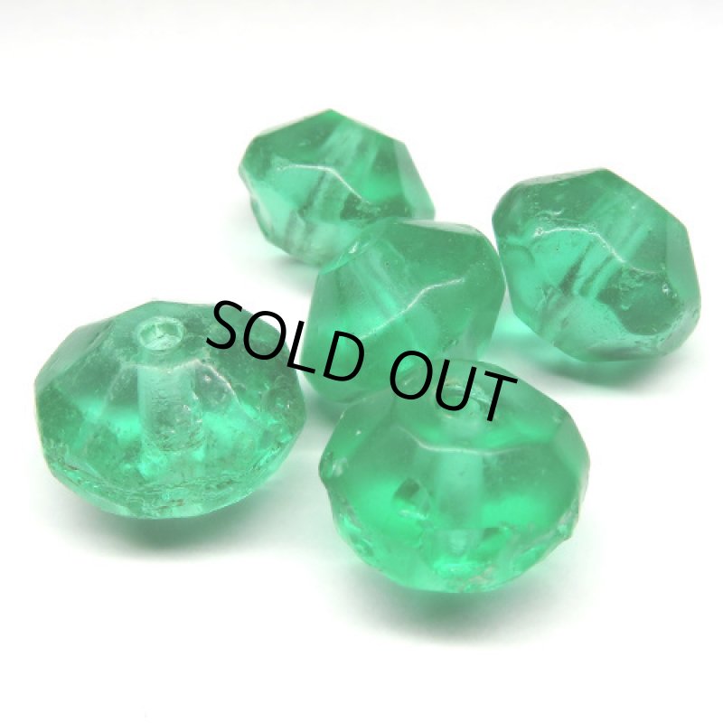 ウランガラス 緑