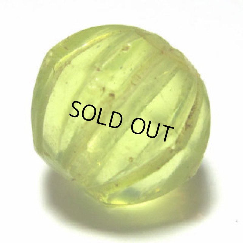 ウランガラス蜜柑玉