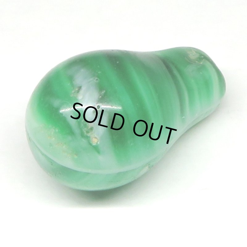 ウェディングビーズ　緑白