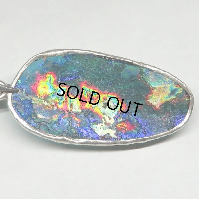 古代ガラス残欠ペンダントトップ